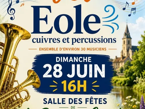 LA BAZOCHE-GOUËT - Concert : Éole, cuivres et percussions