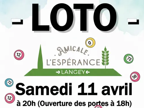 COURTALAIN - Loto de l'Amicale l'Espérance de Langey