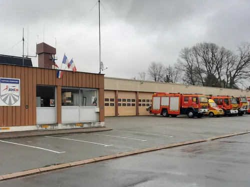 Un  « village Téléthon » par les pompiers de Nogent-le-Rotrou