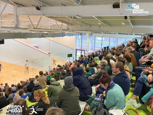 Les championnats d'Europe de Squash à Chartres