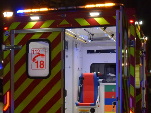 Accident sur la D910 à Nogent-le-Phaye