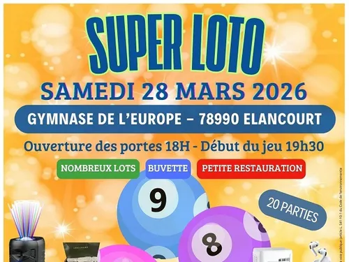 ÉLANCOURT (78) - Loto caritatif du Lions Club
