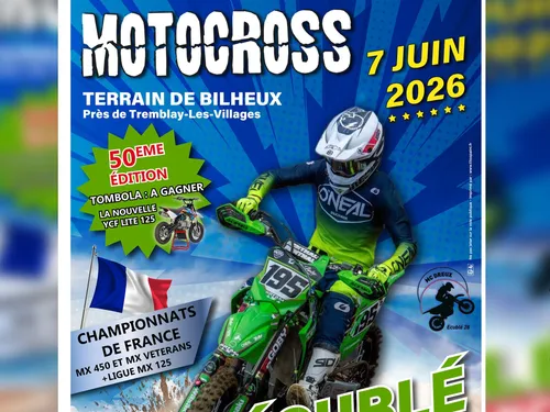 Gagnez vos entrées pour le Motocross de Dreux avec Intensité !
