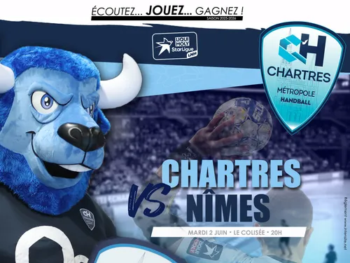 C’Chartres Métropole Handball : vos places à gagner pour le dernier...