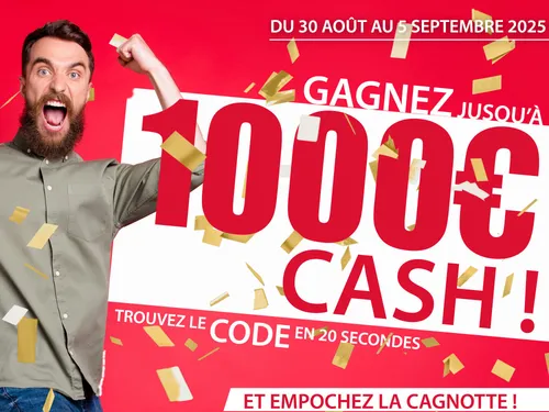 Gagnez jusqu'à 1000€ Cash et passez une rentrée tranquille avec...