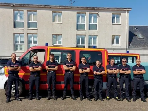 Neuf pompiers euréliens partent à leur tour en renfort dans le Sud...