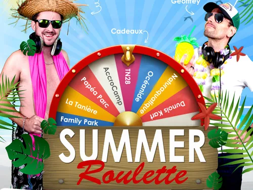 Tournez la SUMMER ROULETTE tout l'été sur Intensité !