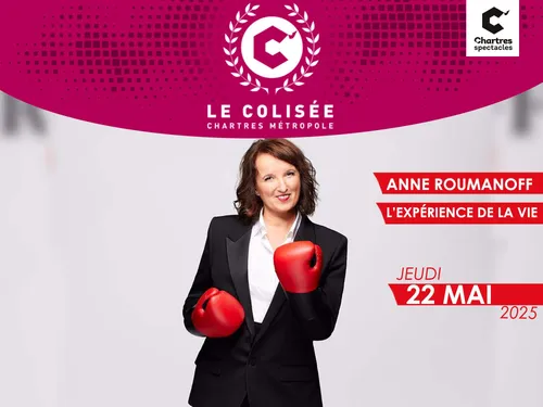 Découvrez l'expérience de la vie racontée par Anne Roumanoff au...