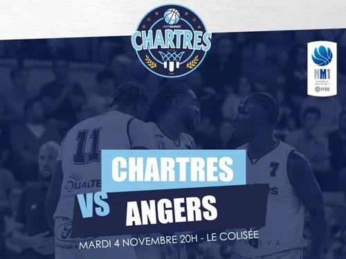 Jouez et soutenez le C'CMBM face à ANGERS le 04/11 au Colisée !