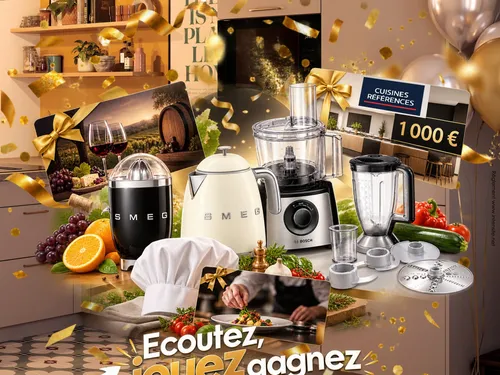 Faites le plein de cadeaux avec Intensité et les Cuisines Couloir !