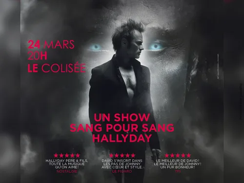 Intensité vous invite au show "sang pour sang" Hallyday au Colisée !