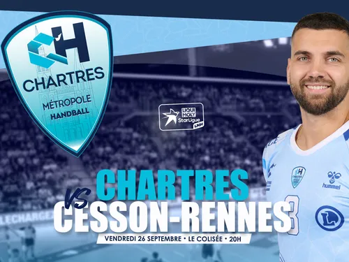 Venez soutenir les joueurs du C'CMHB face à CESSON-RENNES le 26/09...