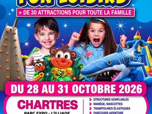 Gagnez vos places pour le Parc Fun Loisirs à L’Illiade de Chartres !