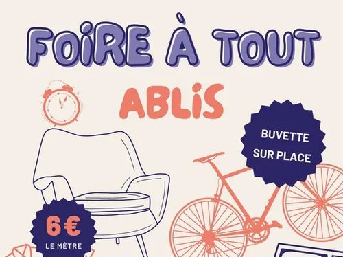 ABLIS (78) - Foire à tout de la Caisse des Écoles
