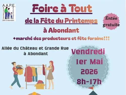 ABONDANT - Foire à tout et marché de producteurs