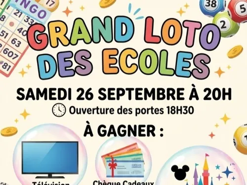 BLEURY-SAINT-SYMPHORIEN -Grand loto des écoles