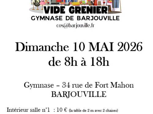 BARJOUVILLE - Vide-greniers du COS