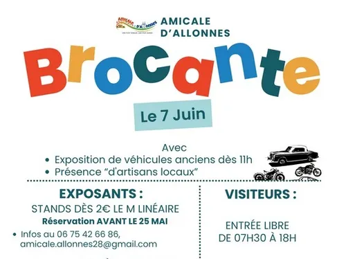 ALLONNES - Brocante de l'Amicale