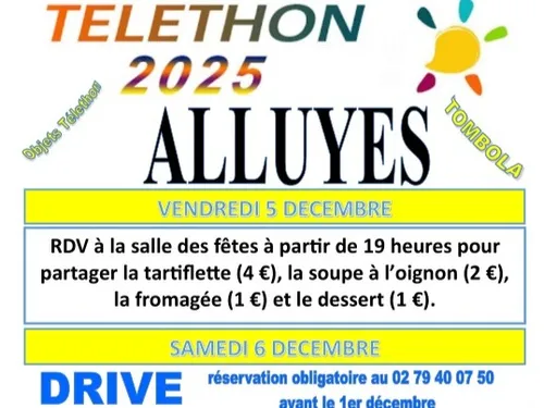 ALLUYES - Téléthon
