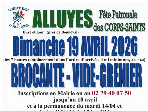 ALLUYES - Fête patronale des Corps-Saints