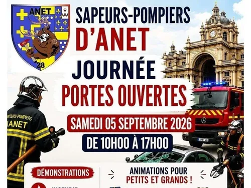 ANET - Journée portes ouvertes des sapeurs-pompiers
