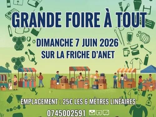 ANET – Foire à tout du club de football