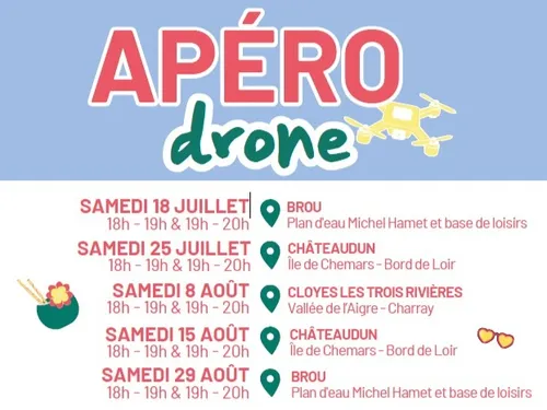 CHARRAY - Apéro Drone