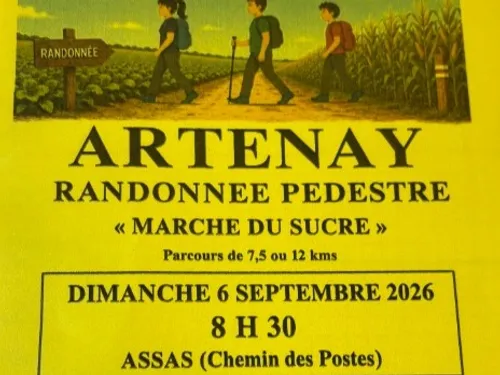 ARTENAY (45) - Randonnée pédestre : La marche du sucre