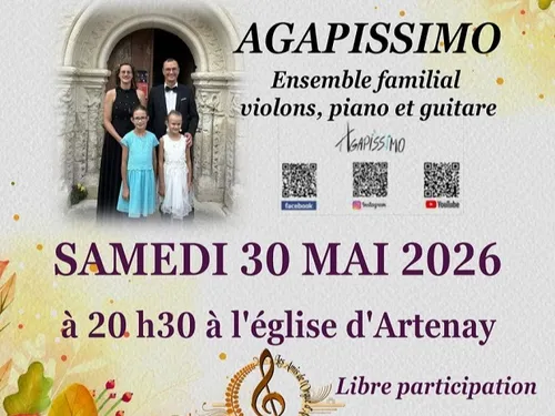 ARTENAY (45) - Concert : Agapissimo