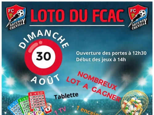 ARTENAY (45) - Loto du FCAC