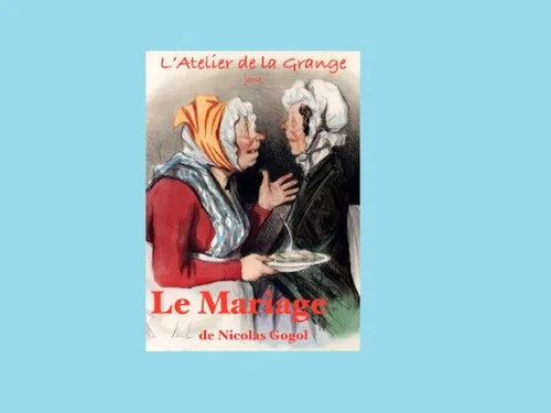 CONDÉ-SUR-HUISNE (61) - Théâtre : Le mariage de Gogol