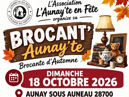 AUNAY-SOUS-AUNEAU - Brocante d'automne
