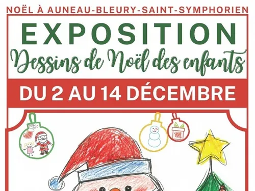 AUNEAU - Exposition : Dessins de Noël des enfants