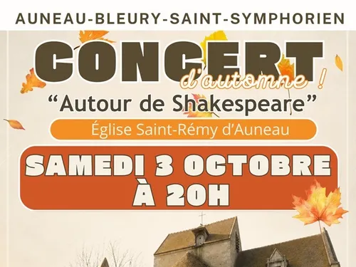 AUNEAU - Concert : Autour de Shakespeare