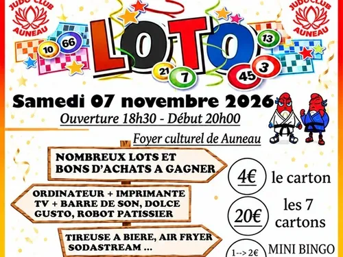 AUNEAU - Loto du Judo Club