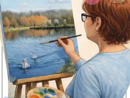 AUNEAU - Live painting