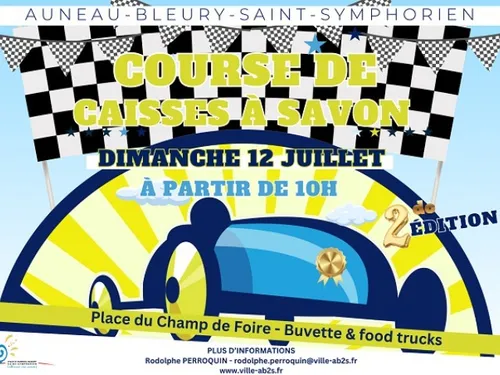 AUNEAU - Course de caisses à savon