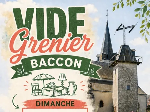BACCON (45) - Vide-greniers du comité des fêtes