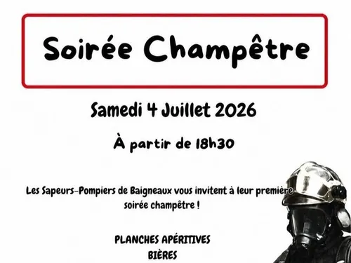 BAIGNEAUX - Soirée champêtre