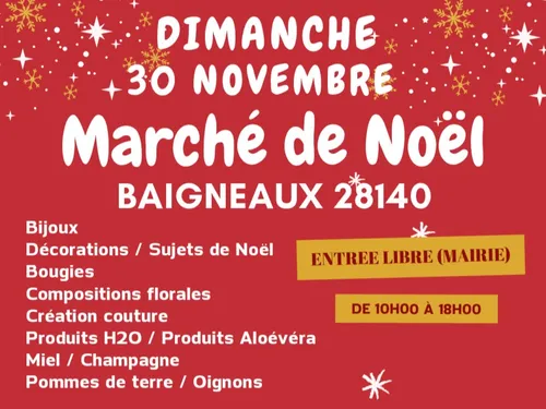 BAIGNEAUX - Marché de Noël