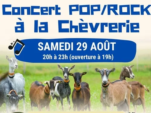 BAILLEAU-ARMENONVILLE - Concert pop rock à la Chèvrerie