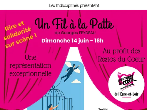 BAILLEAU-ARMENONVILLE - Théâtre: Un Fil à la Patte