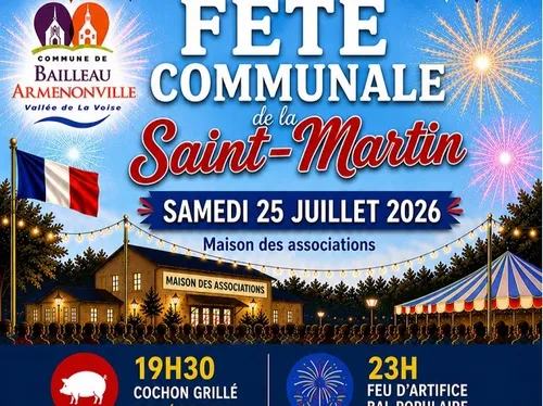 BAILLEAU-ARMENONVILLE - Fête communale de la Saint Martin