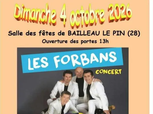 BAILLEAU-LE-PIN - Concert : Les Forbans