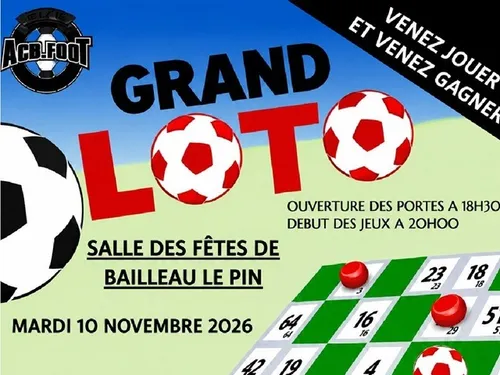 BAILLEAU-LE-PIN - Loto de l'ACB Foot