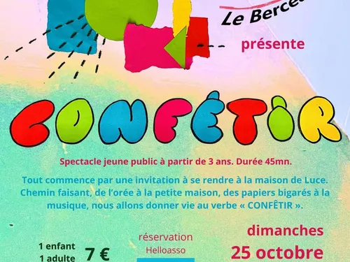 BAILLEAU-LE-PIN - Spectacle jeune public : Confêtir
