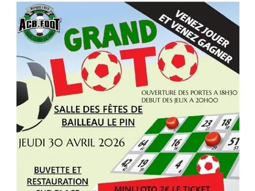 BAILLEAU-LE-PIN - Loto de l'ACB Foot