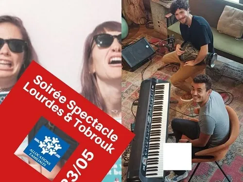 SAINT-LAURENT-LA-GÂTINE – Soirée spectacle : Lourde / Tobrouk