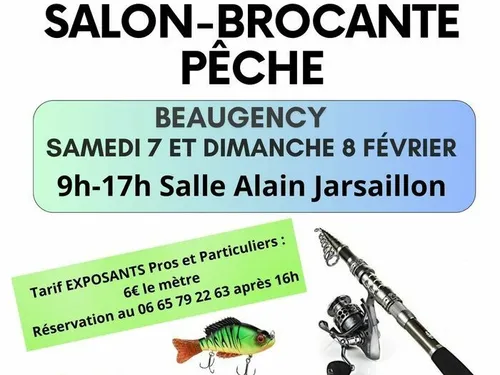 BEAUGENCY (45) - Salon brocante de la pêche