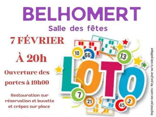 BELHOMERT-GUÉHOUVILLE - Loto de l'APE